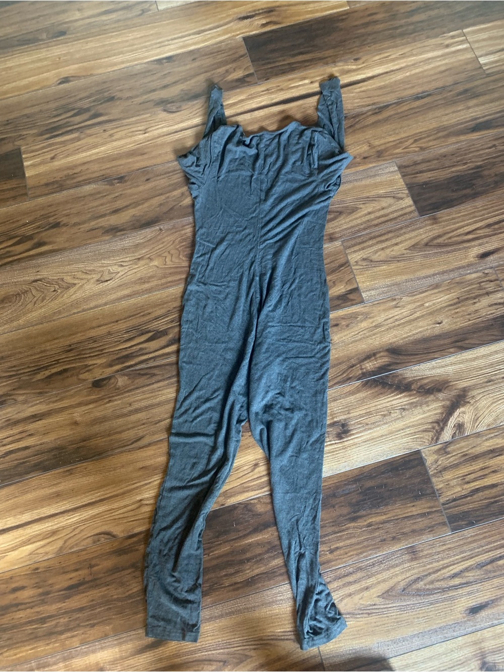 SHEIN Gray Sleeveless Jumpsuit